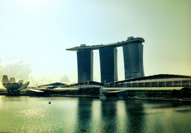 Singapore hawker stand - Marina Bay Sands