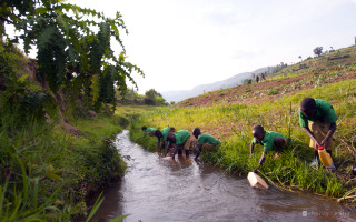 charity: water september campaign Rwanda