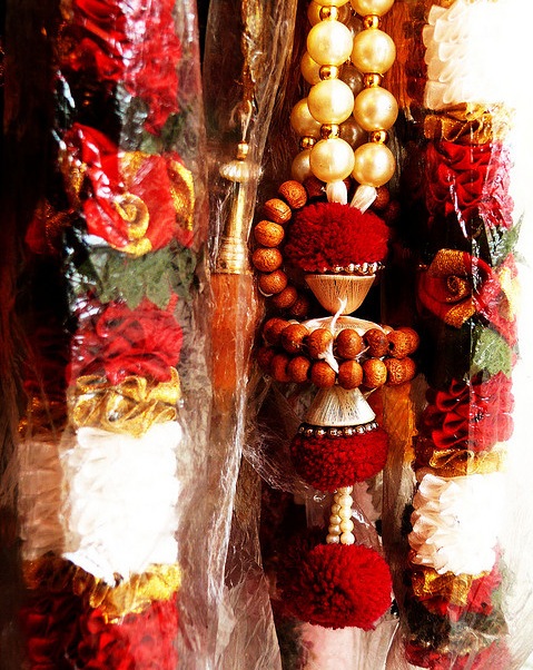 Indian wedding garland